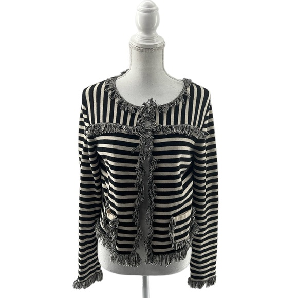 Avec Les Filles Fringed Cardigan - Picture 1 of 10